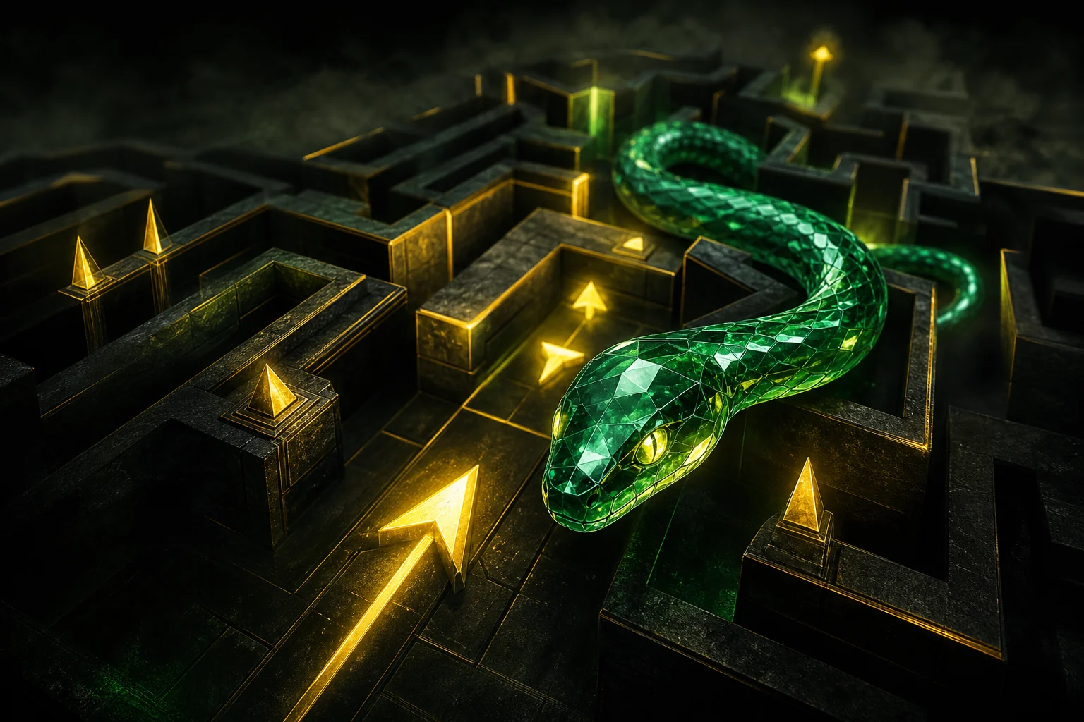 Snake Scape feature artwork